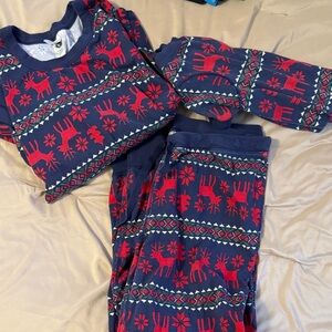 Hanna Anderson women’s and pet matching PJ set.